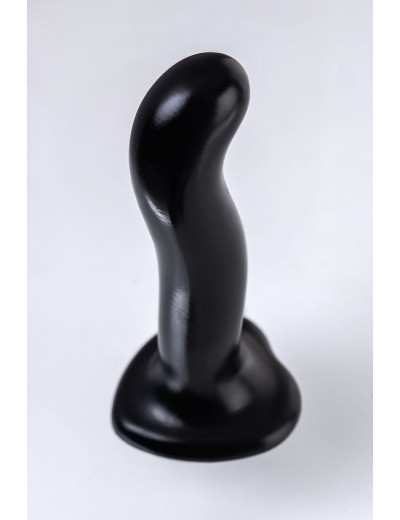 Черный стимулятор для пар P G-Spot Dildo Size M - 18 см.
