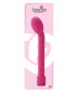 Ярко-розовый вибромассажер G-SPOT VIBRATOR - 21 см.