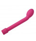 Ярко-розовый вибромассажер G-SPOT VIBRATOR - 21 см.
