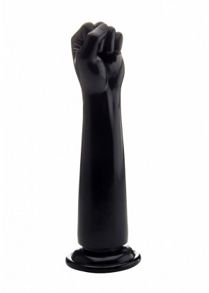 Чёрный кулак для фистинга Fisting Power Fist - 32,5 см.