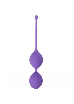 Фиолетовые вагинальные шарики SEE YOU IN BLOOM DUO BALLS 36MM