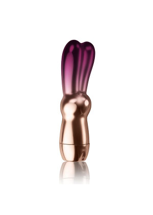 Фиолетовый клиторальный зайчик Climaximum Bella - 10 см.
