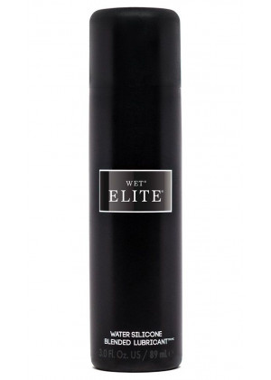 Водно-силиконовый интимный лубрикант Wet Elite - 89 мл.