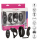 Черный вибронабор для двоих Silicone Remote Foreplay Set