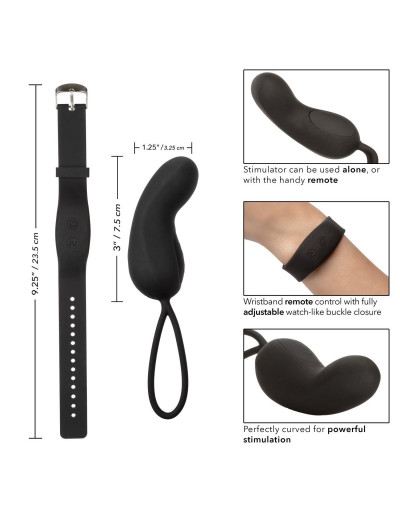 Черный вибронабор для двоих Silicone Remote Foreplay Set