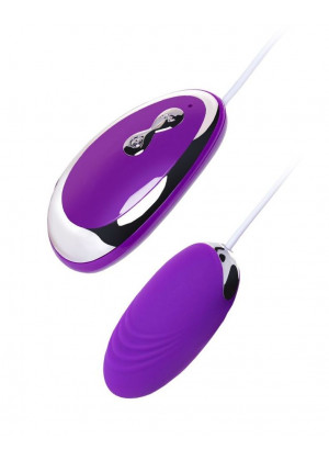 Фиолетовое виброяйцо A-Toys - 6,5 см.