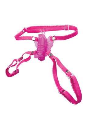 Вибробабочка на ремешках Micro Wireless Venus Butterfly