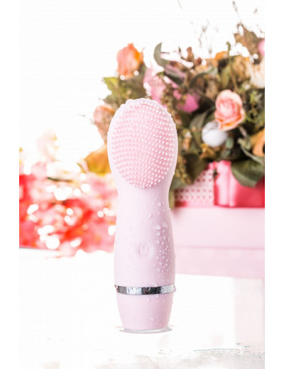 Розовый силиконовый массажер для лица Yovee Gummy Peach
