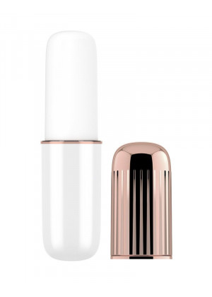 Бело-золотистая перезаряжаемая вибропулька Satisfyer Secret Affair