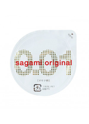 Супертонкий презерватив Sagami Original 0.01 - 1 шт.