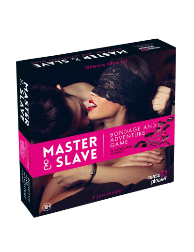 Эротический набор Master Slave Bondage And Adventure Game