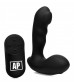 Черный стимулятор простаты Alpha-Pro 7X P-Milker Silicone Prostate Stimulator with Milking Bead